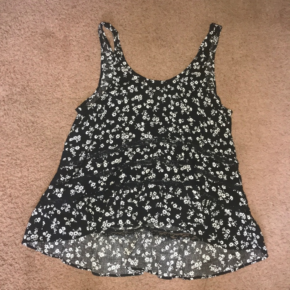floral tank top